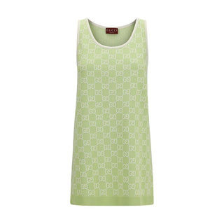 Vestido casual bicolor de algodón