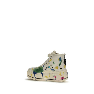 Zapatillas altas multicolor de algodón