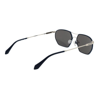 Sonnenbrille aus Silbermetall