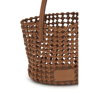 Brown Calf Leather Bos Taurus Backet Bag