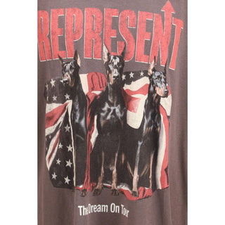 Camiseta de algodón negro