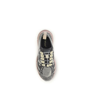 Multicolor Polyethylene Athletic Sneakers