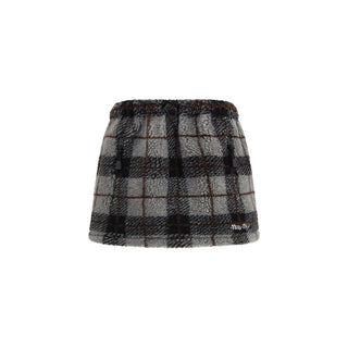 Mehrfarbiger Nylon-Minirock