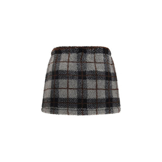 Mehrfarbiger Nylon-Minirock
