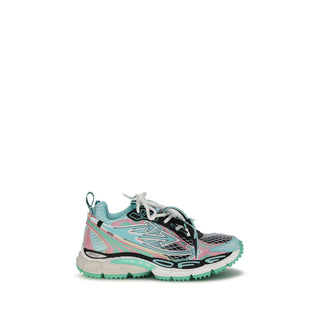 Multicolor Polyethylene Athletic Sneakers
