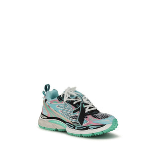 Multicolor Polyethylene Athletic Sneakers