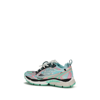 Multicolor Polyethylene Athletic Sneakers