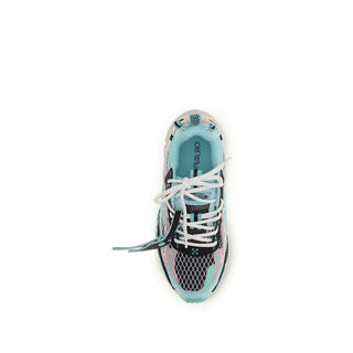 Multicolor Polyethylene Athletic Sneakers