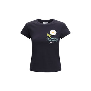 Camiseta de algodón negro