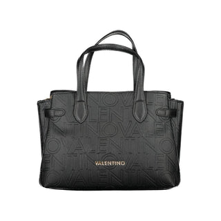 Black Polyurethane Women's Bag