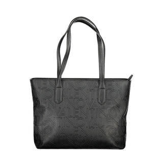 Black Polyurethane Women's Bag