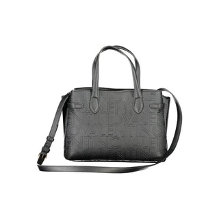 Black Polyurethane Women's Bag