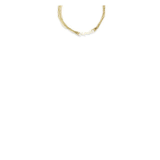 Pulsera de latón dorado