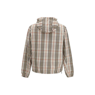 Beige Polyester Shell Jacket
