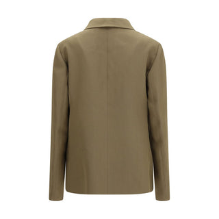 Brown Viscose Blazer