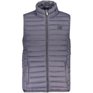 Polo beige de algodón para hombre