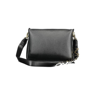 Bolso de mujer de poliuretano negro