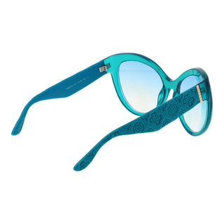 Turquoise Stainless Steel Sunglasses