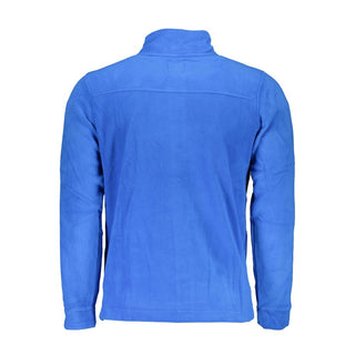 Blue Polyester Men's Sweatshirt