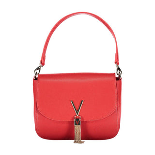 Rosso Polyurethane Women's Bag with Removable Handles