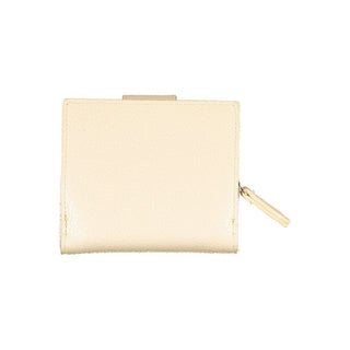 Beige Polyurethan Damen Portemonnaie