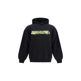 Black Cotton Sweatshirt
