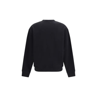 Black Cotton Sweatshirt
