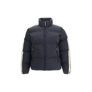 Black Polyamide Full-Length Jacket
