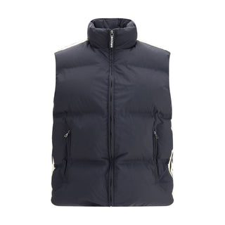 Black Polyamide Sleeveless Jacket