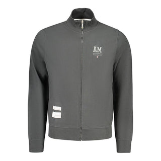 Sudadera para hombre de algodón negro