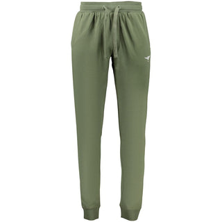 Pantalones para hombre de algodón verde