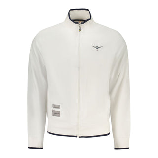 Chaqueta negra de poliéster para hombre