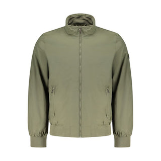 Verde Poliestere Men Jacket