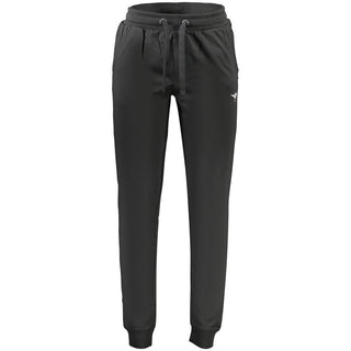Pantalón de chándal para hombre de algodón negro