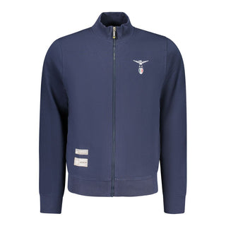 Sudadera azul de algodón para hombre
