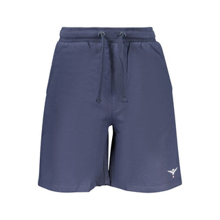 Pantalón de chándal para hombre de algodón azul