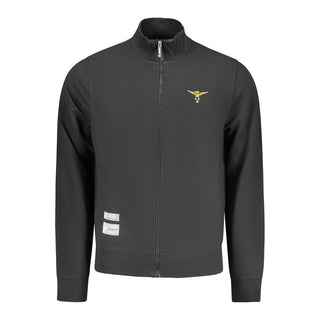 Sudadera para hombre de algodón negro