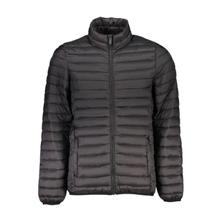 Black Polyamide Men's Jacket