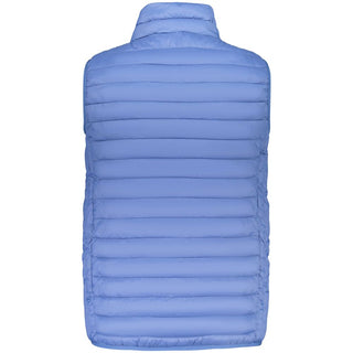 Blaue Polyamid Herrenweste