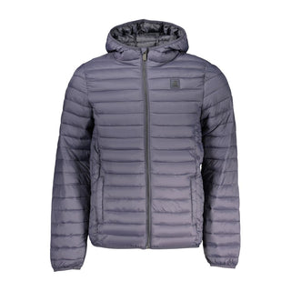 Blu Poliammide Men Jacket