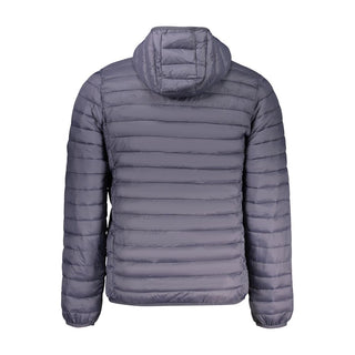 Blu Poliammide Men Jacket