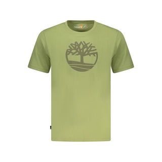 Green Cotton Men's Shirt