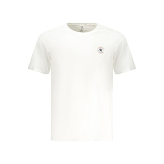 Camiseta de algodón blanca para hombre