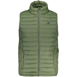 Blue Polyester Men's Vest