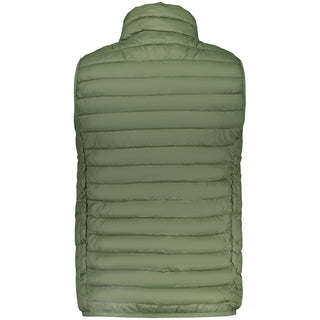 Blue Polyester Men's Vest