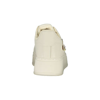 Bianco Polyurethane Women Sneaker