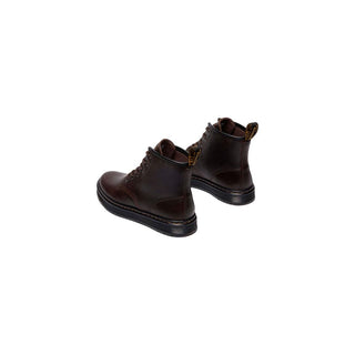 Braune Sportschuhe aus Leder