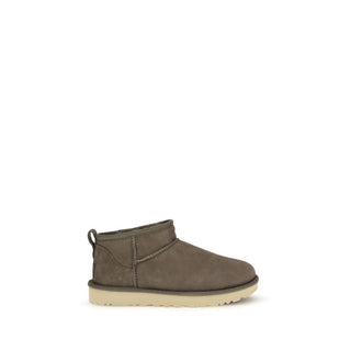 Braune Leder Stiefeletten