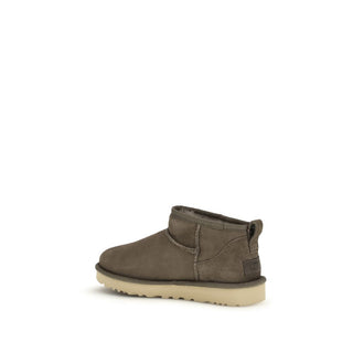 Braune Leder Stiefeletten