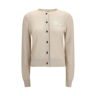Beiger Polyester-Cardigan